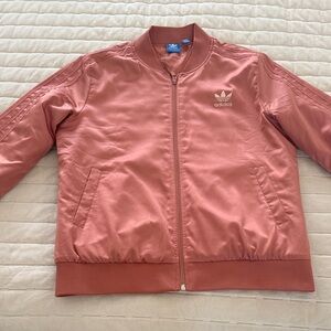 Adidas Rose Pink Bomber Jacket